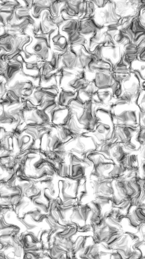 Abstract Liquid Marble Texture Backdrop, Monochromatic Wavy Marble Glass Ripple Stock Footage 340595823
