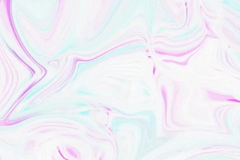 Abstract liquid marble texture background with soft pastel pink and light Stock Illustration
