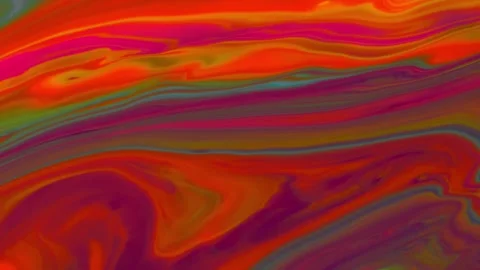 Abstract liquid marble texture, fluid art. Very nice abstract blue red design Stock Footage 271193060