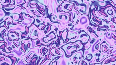 Abstract Liquid Marble Texture in Pastel Purple and Pink Stock Footage 332187919