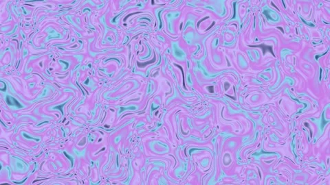 Abstract Liquid Marble Texture in Pink and Blue Stock Footage 332185624