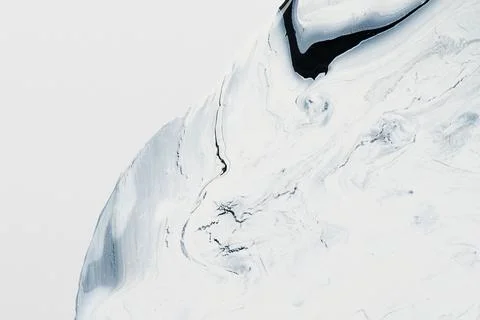 Abstract liquid marble white background Stock Illustration