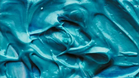 Abstract liquid material motion in macro view. Loopable bizzare background. Stock Footage 81604474