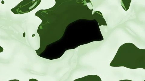 Abstract liquid melted lava in motion. Design. Colorful flowing liquid texture Stock-Illustration
