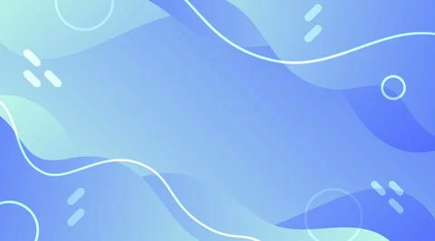 Abstract liquid memphis background blue sea wave Stock Illustration
