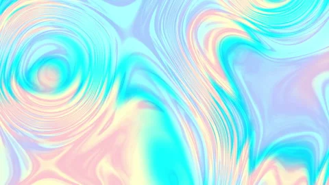 Abstract liquid metal surface with smooth organic shapes and high-gloss Stock Footage 339883420