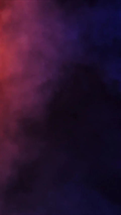 Abstract liquid motion background with flowing purple and orange gradient colors Video stock 347692524