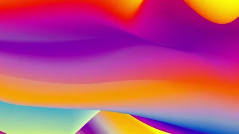 Abstract Liquid Motion Background with Vibrant Fluid Colors Stock-Footage 336108183