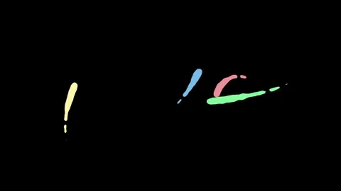 Abstract liquid motion splash animation with colorful paint drops and organ.. Vídeos de archivo 333517357