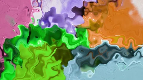 Abstract liquid  movement background animation. Stock Footage 304420062
