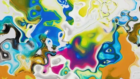 Abstract liquid  movement background animation. Stock Footage 304420146