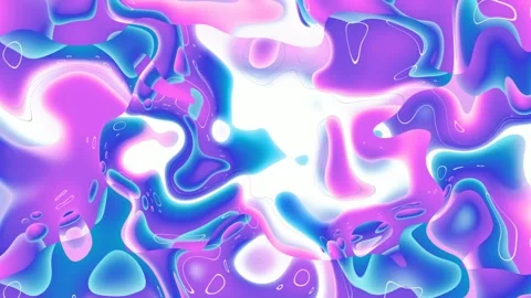 Abstract liquid  movement background animation. Stock Footage 304421210