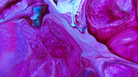 Abstract Liquid Multicolor paint Spreads Background 7 Stock Footage 313093375