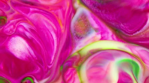 Abstract Liquid Multicolor paint Spreads Background 6 Stock Footage 313093442
