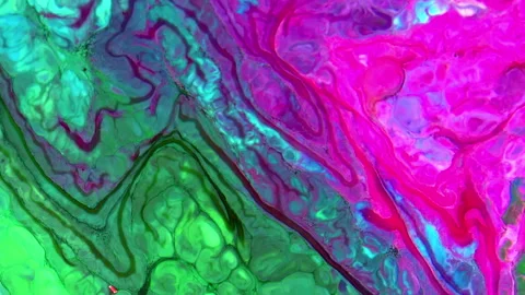 Abstract Liquid Multicolor paint Spreads Background 8 Stock Footage 313093513