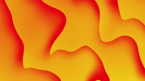 Abstract liquid orange color background Stock Footage 167493507