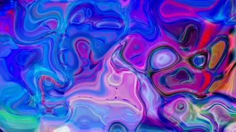 Abstract liquid paint animation. texture, wave, oil, watercolor, Backgrounds. Stock Footage 142318535