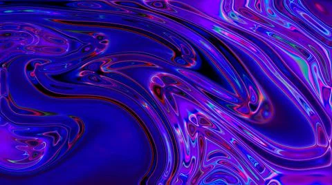 Abstract Liquid Paint Background With Marble Pattern Watercolor And Ink Paint Stock Illustration