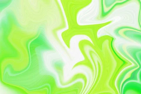 Abstract liquid paint background with swirling patterns of vibrant neon Stock Illustration