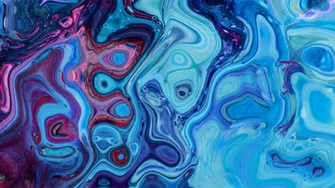 Abstract liquid paint , texture, wave, paint, liquid, 4k background. Stock Footage 138976721
