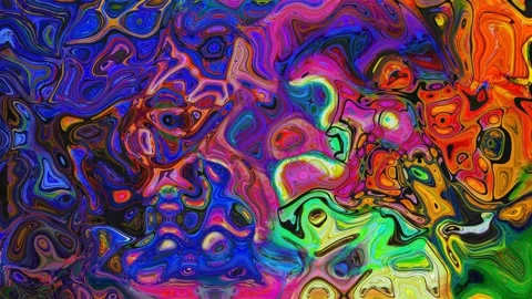 Abstract liquid paint , texture, wave, paint, liquid, 4k background. Video stock 138976857