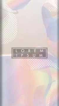 Abstract liquid pattern as background. portrait vector background. vector ill Illustrazione stock