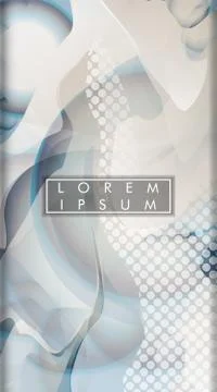 Abstract liquid pattern as background. portrait vector background. vector ill Illustrazione stock