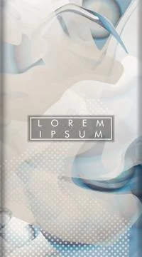 Abstract liquid pattern as background. portrait vector background. vector ill Stockillustratie