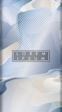 Abstract liquid pattern as background. portrait vector background. vector ill Stockillustratie