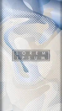 Abstract liquid pattern as background. portrait vector background. vector ill Stock Illustration