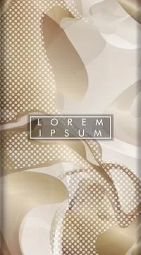 Abstract liquid pattern as background. portrait vector background. vector ill Stock Illustration