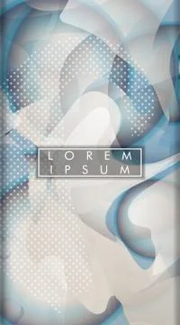 Abstract liquid pattern as background. portrait vector background. vector ill Illustrazione stock