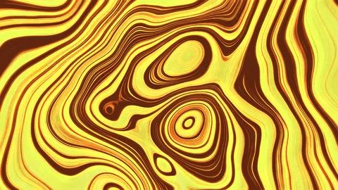 Abstract liquid patterns, flowing fluid shapes. Motion. Flowing liquid paint. Stock Illustration