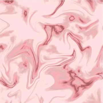 Abstract liquid pink marble effect background Stock Illustration