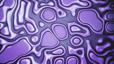 Abstract liquid purple and shining texture, wavy smooth surface with white Stock Footage 129722479