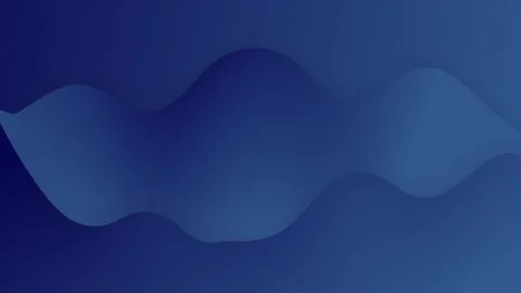 Abstract liquid sea waves on blue background Stock Footage 313727810