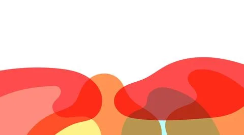 Abstract Liquid Shape Background. Fluid Wave Illustration Stock Illustration