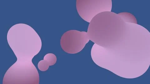 Abstract liquid shape colored lush lava and aqua menthe on whit backgrounds Ilustración de archivo