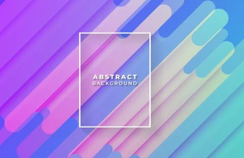 Abstract liquid shapes background. Dynamic gradient shapes composition Stock Illustration