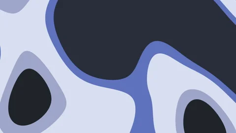 Abstract liquid shapes in blue and grey for modern design projects backgrounds Stock Footage 316188533