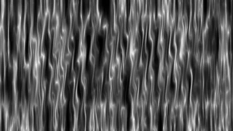 Abstract liquid silver waves flowing vertically creating metallic texture m.. Vídeos de archivo 335115246