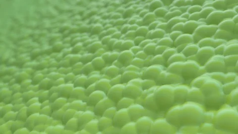 Abstract Liquid Spheres Background, 3d Loopable Animation 4k Stock Footage 72901358