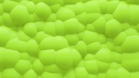 Abstract Liquid Spheres Background, 3d Loopable Animation 4k Vídeo Stock 72901504