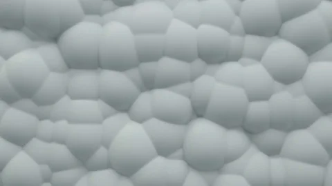 Abstract Liquid Spheres Background, 3d Loopable Animation 4k Vídeo Stock 72901600