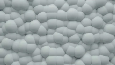 Abstract Liquid Spheres Background, 3d Loopable Animation 4k Vídeo Stock 72901609