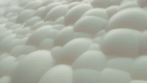 Abstract Liquid Spheres Background, 3d Loopable Animation 4k Vídeo Stock 72901672