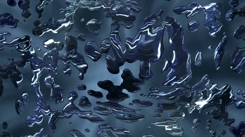 Abstract Liquid Structures Background Stock Footage 106379485