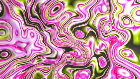 Abstract liquid surface flow background. abstract glowing liquid animated b.. Video stock 296624009