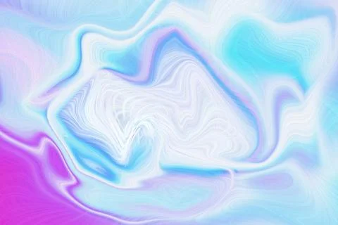 Abstract liquid swirl background featuring flowing waves of vibrant blue Stock Illustration