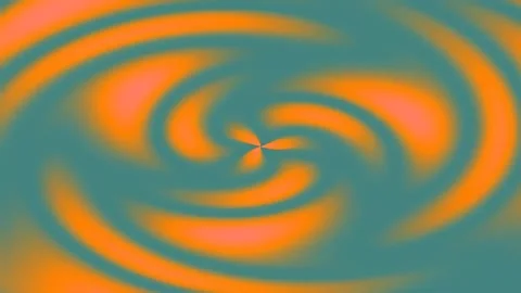 Abstract Liquid Swirl Background Loop - Mesmerizing Fluid Motion Gradient W.. Stock Footage 340377941